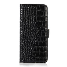 Load image into Gallery viewer, Crocodile Top Layer Cowhide Leather Phone Case, For Samsung Galaxy Xcover 7, For Samsung Galaxy M54 5G, For Samsung Galaxy A35 5G, For Samsung Galaxy M34 5G, For Samsung Galaxy S24 Ultra, For Samsung Galaxy A55 5G, For Samsung Galaxy S24+              ...