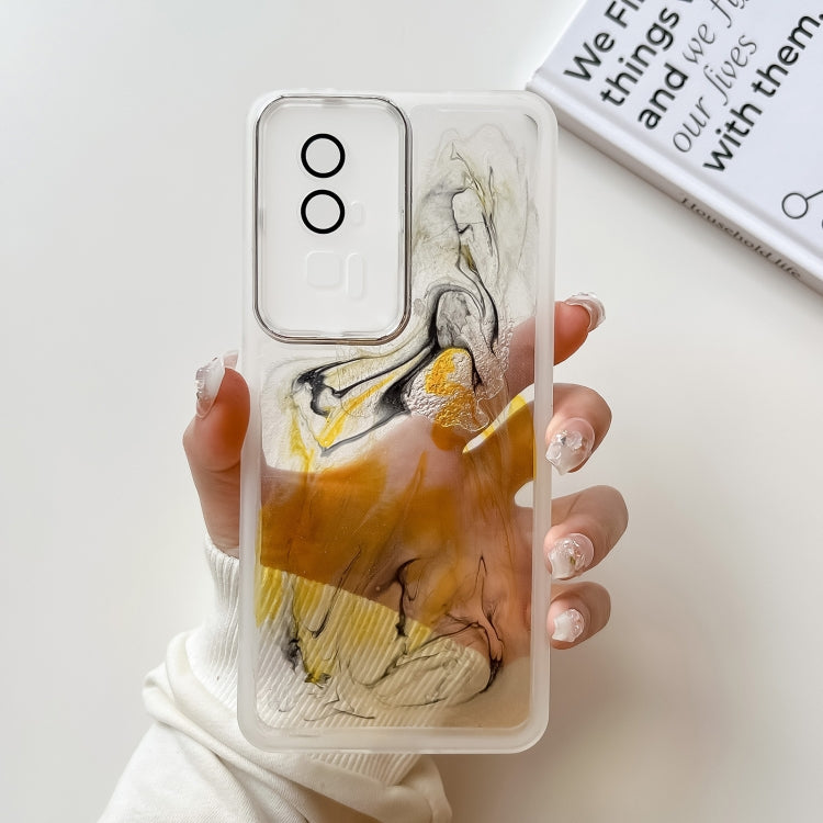 Oil Painting Electroplating TPU Phone Case, For Xiaomi Redmi K60, For Xiaomi Redmi K50, For Xiaomi Redmi K50 Ultra, For Xiaomi Redmi K40, For Xiaomi Redmi K40 Pro, For Xiaomi Redmi K40 Gaming