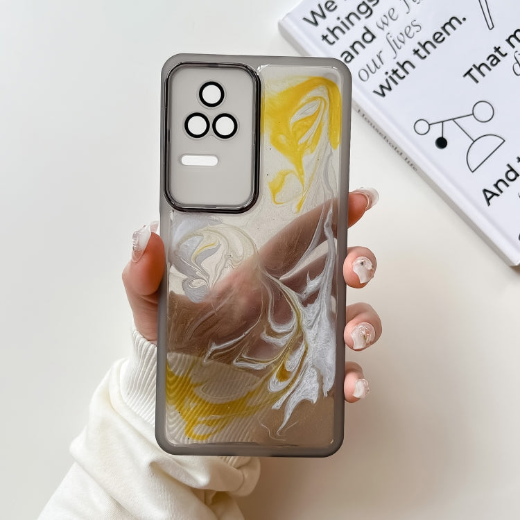 Oil Painting Electroplating TPU Phone Case, For Xiaomi Redmi K60, For Xiaomi Redmi K50, For Xiaomi Redmi K50 Ultra, For Xiaomi Redmi K40, For Xiaomi Redmi K40 Pro, For Xiaomi Redmi K40 Gaming