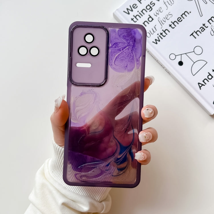 Oil Painting Electroplating TPU Phone Case, For Xiaomi Redmi K60, For Xiaomi Redmi K50, For Xiaomi Redmi K50 Ultra, For Xiaomi Redmi K40, For Xiaomi Redmi K40 Pro, For Xiaomi Redmi K40 Gaming