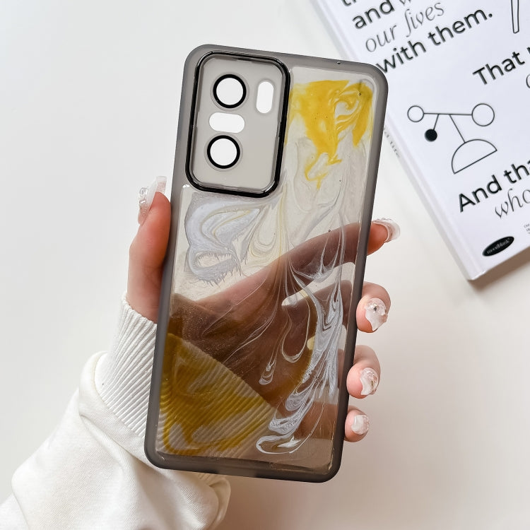 Oil Painting Electroplating TPU Phone Case, For Xiaomi Redmi K60, For Xiaomi Redmi K50, For Xiaomi Redmi K50 Ultra, For Xiaomi Redmi K40, For Xiaomi Redmi K40 Pro, For Xiaomi Redmi K40 Gaming
