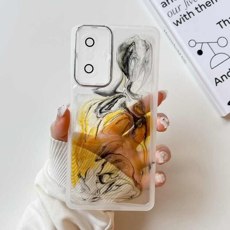 Oil Painting Electroplating TPU Phone Case, For Xiaomi Redmi K60, For Xiaomi Redmi K50, For Xiaomi Redmi K50 Ultra, For Xiaomi Redmi K40, For Xiaomi Redmi K40 Pro, For Xiaomi Redmi K40 Gaming