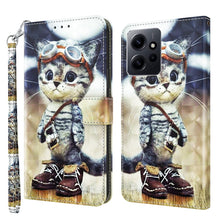 Load image into Gallery viewer, 3D Painted Pattern Leather Phone Case, For Xiaomi Redmi Note  12 Pro+ 5G Global, For Xiaomi 12 Pro, For Xiaomi 12, For Xiaomi Redmi Note 10 Pro