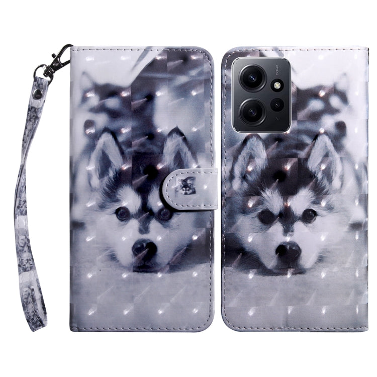 3D Painted Pattern Leather Phone Case, For Xiaomi Redmi Note  12 Pro+ 5G Global, For Xiaomi 12 Pro, For Xiaomi 12, For Xiaomi Redmi Note 10 Pro