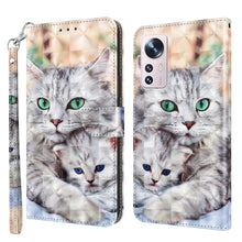 Load image into Gallery viewer, 3D Painted Pattern Leather Phone Case, For Xiaomi Redmi Note  12 Pro+ 5G Global, For Xiaomi 12 Pro, For Xiaomi 12, For Xiaomi Redmi Note 10 Pro