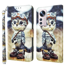 Load image into Gallery viewer, 3D Painted Pattern Leather Phone Case, For Xiaomi Redmi Note  12 Pro+ 5G Global, For Xiaomi 12 Pro, For Xiaomi 12, For Xiaomi Redmi Note 10 Pro