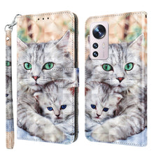 Load image into Gallery viewer, 3D Painted Pattern Leather Phone Case, For Xiaomi Redmi Note  12 Pro+ 5G Global, For Xiaomi 12 Pro, For Xiaomi 12, For Xiaomi Redmi Note 10 Pro