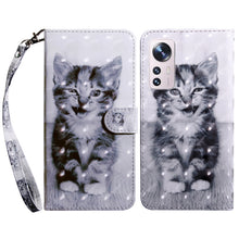 Load image into Gallery viewer, 3D Painted Pattern Leather Phone Case, For Xiaomi Redmi Note  12 Pro+ 5G Global, For Xiaomi 12 Pro, For Xiaomi 12, For Xiaomi Redmi Note 10 Pro