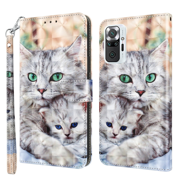 3D Painted Pattern Leather Phone Case, For Xiaomi Redmi Note  12 Pro+ 5G Global, For Xiaomi 12 Pro, For Xiaomi 12, For Xiaomi Redmi Note 10 Pro