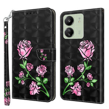 Load image into Gallery viewer, 3D Painted Pattern Leather Phone Case, For Xiaomi Redmi A3, For Xiaomi Redmi Note 13 4G, For Xiaomi Redmi Note 13 5G, For Xiaomi Redmi 13C
