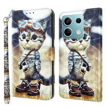 Load image into Gallery viewer, 3D Painted Pattern Leather Phone Case, For Xiaomi Redmi A3, For Xiaomi Redmi Note 13 4G, For Xiaomi Redmi Note 13 5G, For Xiaomi Redmi 13C