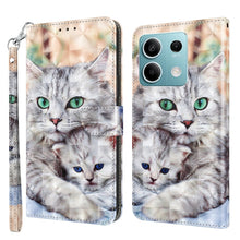 Load image into Gallery viewer, 3D Painted Pattern Leather Phone Case, For Xiaomi Redmi A3, For Xiaomi Redmi Note 13 4G, For Xiaomi Redmi Note 13 5G, For Xiaomi Redmi 13C