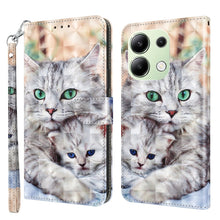 Load image into Gallery viewer, 3D Painted Pattern Leather Phone Case, For Xiaomi Redmi A3, For Xiaomi Redmi Note 13 4G, For Xiaomi Redmi Note 13 5G, For Xiaomi Redmi 13C