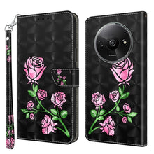 Load image into Gallery viewer, 3D Painted Pattern Leather Phone Case, For Xiaomi Redmi A3, For Xiaomi Redmi Note 13 4G, For Xiaomi Redmi Note 13 5G, For Xiaomi Redmi 13C