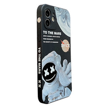 Load image into Gallery viewer, Martian Astronaut Pattern Shockproof Phone Case