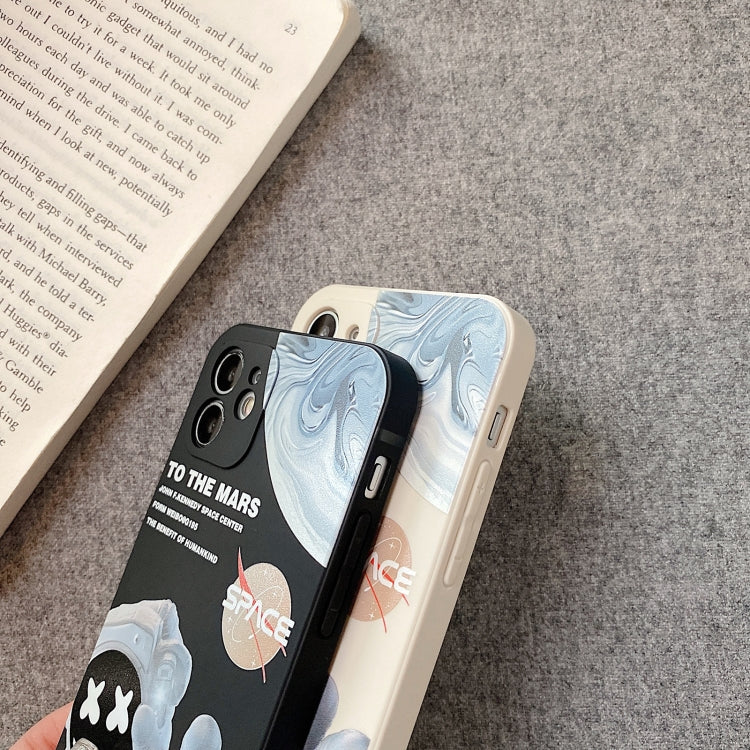 Martian Astronaut Pattern Shockproof Phone Case