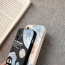 Load image into Gallery viewer, Martian Astronaut Pattern Shockproof Phone Case