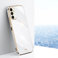 Load image into Gallery viewer, XINLI Straight Edge 6D Electroplate TPU Phone Case