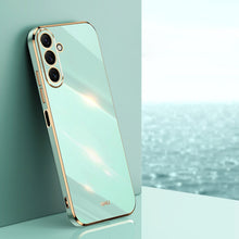 Load image into Gallery viewer, XINLI Straight Edge 6D Electroplate TPU Phone Case, For Samsung Galaxy A05, For Samsung Galaxy A05s, For Samsung Galaxy M34 5G, For Samsung Galaxy A25 5G, For Samsung Galaxy S23 FE 5G, For Samsung Galaxy M54 5G