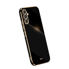 Load image into Gallery viewer, XINLI Straight Edge 6D Electroplate TPU Phone Case, For Samsung Galaxy A05, For Samsung Galaxy A05s, For Samsung Galaxy M34 5G, For Samsung Galaxy A25 5G, For Samsung Galaxy S23 FE 5G, For Samsung Galaxy M54 5G