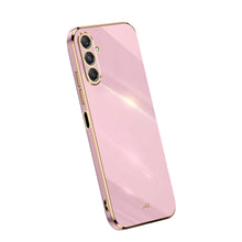 Load image into Gallery viewer, XINLI Straight Edge 6D Electroplate TPU Phone Case, For Samsung Galaxy A05, For Samsung Galaxy A05s, For Samsung Galaxy M34 5G, For Samsung Galaxy A25 5G, For Samsung Galaxy S23 FE 5G, For Samsung Galaxy M54 5G