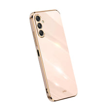 Load image into Gallery viewer, XINLI Straight Edge 6D Electroplate TPU Phone Case, For Samsung Galaxy A05, For Samsung Galaxy A05s, For Samsung Galaxy M34 5G, For Samsung Galaxy A25 5G, For Samsung Galaxy S23 FE 5G, For Samsung Galaxy M54 5G