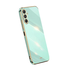 Load image into Gallery viewer, XINLI Straight Edge 6D Electroplate TPU Phone Case, For Samsung Galaxy A05, For Samsung Galaxy A05s, For Samsung Galaxy M34 5G, For Samsung Galaxy A25 5G, For Samsung Galaxy S23 FE 5G, For Samsung Galaxy M54 5G