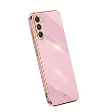 Load image into Gallery viewer, XINLI Straight Edge 6D Electroplate TPU Phone Case, For Samsung Galaxy A05, For Samsung Galaxy A05s, For Samsung Galaxy M34 5G, For Samsung Galaxy A25 5G, For Samsung Galaxy S23 FE 5G, For Samsung Galaxy M54 5G