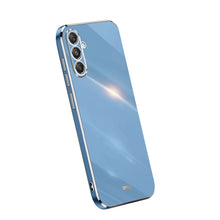 Load image into Gallery viewer, XINLI Straight Edge 6D Electroplate TPU Phone Case, For Samsung Galaxy A05, For Samsung Galaxy A05s, For Samsung Galaxy M34 5G, For Samsung Galaxy A25 5G, For Samsung Galaxy S23 FE 5G, For Samsung Galaxy M54 5G