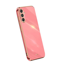 Load image into Gallery viewer, XINLI Straight Edge 6D Electroplate TPU Phone Case, For Samsung Galaxy A05, For Samsung Galaxy A05s, For Samsung Galaxy M34 5G, For Samsung Galaxy A25 5G, For Samsung Galaxy S23 FE 5G, For Samsung Galaxy M54 5G
