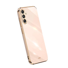 Load image into Gallery viewer, XINLI Straight Edge 6D Electroplate TPU Phone Case, For Samsung Galaxy A05, For Samsung Galaxy A05s, For Samsung Galaxy M34 5G, For Samsung Galaxy A25 5G, For Samsung Galaxy S23 FE 5G, For Samsung Galaxy M54 5G