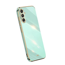 Load image into Gallery viewer, XINLI Straight Edge 6D Electroplate TPU Phone Case, For Samsung Galaxy A05, For Samsung Galaxy A05s, For Samsung Galaxy M34 5G, For Samsung Galaxy A25 5G, For Samsung Galaxy S23 FE 5G, For Samsung Galaxy M54 5G