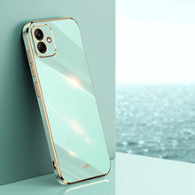 Load image into Gallery viewer, XINLI Straight Edge 6D Electroplate TPU Phone Case, For Samsung Galaxy A05, For Samsung Galaxy A05s, For Samsung Galaxy M34 5G, For Samsung Galaxy A25 5G, For Samsung Galaxy S23 FE 5G, For Samsung Galaxy M54 5G