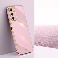 Load image into Gallery viewer, XINLI Straight Edge 6D Electroplate TPU Phone Case, For Samsung Galaxy A05, For Samsung Galaxy A05s, For Samsung Galaxy M34 5G, For Samsung Galaxy A25 5G, For Samsung Galaxy S23 FE 5G, For Samsung Galaxy M54 5G