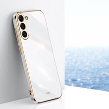 Load image into Gallery viewer, XINLI Straight Edge 6D Electroplate TPU Phone Case