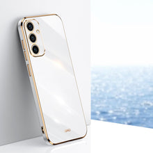 Load image into Gallery viewer, XINLI Straight Edge 6D Electroplate TPU Phone Case
