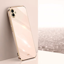 Load image into Gallery viewer, XINLI Straight Edge 6D Electroplate TPU Phone Case