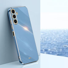 Load image into Gallery viewer, XINLI Straight Edge 6D Electroplate TPU Phone Case, For Samsung Galaxy A05, For Samsung Galaxy A05s, For Samsung Galaxy M34 5G, For Samsung Galaxy A25 5G, For Samsung Galaxy S23 FE 5G, For Samsung Galaxy M54 5G