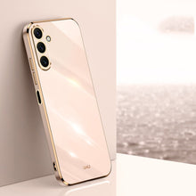 Load image into Gallery viewer, XINLI Straight Edge 6D Electroplate TPU Phone Case, For Samsung Galaxy A05, For Samsung Galaxy A05s, For Samsung Galaxy M34 5G, For Samsung Galaxy A25 5G, For Samsung Galaxy S23 FE 5G, For Samsung Galaxy M54 5G