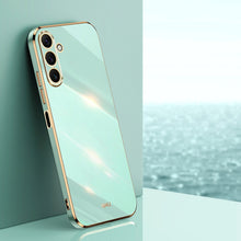 Load image into Gallery viewer, XINLI Straight Edge 6D Electroplate TPU Phone Case, For Samsung Galaxy A05, For Samsung Galaxy A05s, For Samsung Galaxy M34 5G, For Samsung Galaxy A25 5G, For Samsung Galaxy S23 FE 5G, For Samsung Galaxy M54 5G
