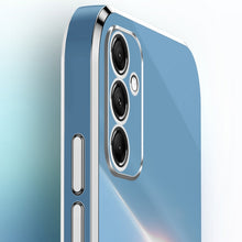 Load image into Gallery viewer, XINLI Straight Edge 6D Electroplate TPU Phone Case with Ring Holder