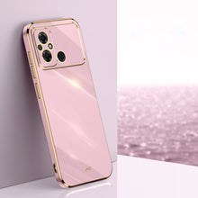 Load image into Gallery viewer, XINLI Straight Edge 6D Electroplate TPU Phone Case, For Xiaomi Redmi Note 12 Pro 4G, For Xiaomi Redmi Note 12 Turbo, For Xiaomi Civi 3 5G, For Xiaomi Poco C55 4G, For Xiaomi Redmi Note 12 5G Global