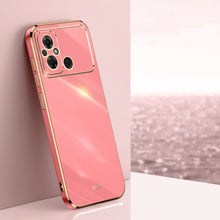 Load image into Gallery viewer, XINLI Straight Edge 6D Electroplate TPU Phone Case, For Xiaomi Redmi Note 12 Pro 4G, For Xiaomi Redmi Note 12 Turbo, For Xiaomi Civi 3 5G, For Xiaomi Poco C55 4G, For Xiaomi Redmi Note 12 5G Global
