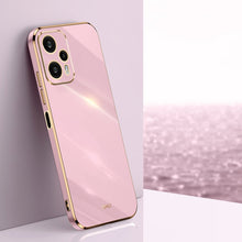 Load image into Gallery viewer, XINLI Straight Edge 6D Electroplate TPU Phone Case, For Xiaomi Redmi Note 12 Pro 4G, For Xiaomi Redmi Note 12 Turbo, For Xiaomi Civi 3 5G, For Xiaomi Poco C55 4G, For Xiaomi Redmi Note 12 5G Global
