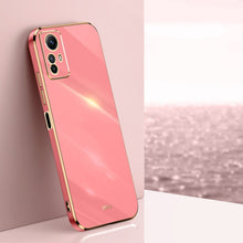 Load image into Gallery viewer, XINLI Straight Edge 6D Electroplate TPU Phone Case, For Xiaomi Redmi Note 13 Pro, For Xiaomi Redmi K60 Ultra / Mi 13T, For Xiaomi Redmi Note 12R, For Xiaomi Redmi K70, For Xiaomi Redmi 12 4G, For Xiaomi Redmi Note 12S 4G