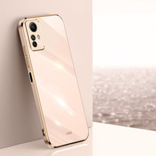 Load image into Gallery viewer, XINLI Straight Edge 6D Electroplate TPU Phone Case, For Xiaomi Redmi Note 13 Pro, For Xiaomi Redmi K60 Ultra / Mi 13T, For Xiaomi Redmi Note 12R, For Xiaomi Redmi K70, For Xiaomi Redmi 12 4G, For Xiaomi Redmi Note 12S 4G