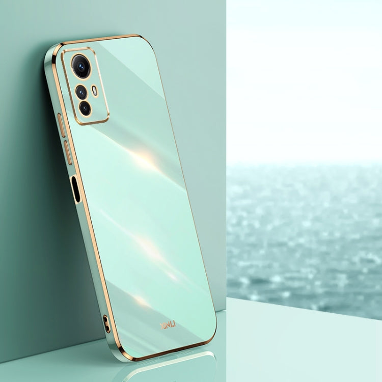 XINLI Straight Edge 6D Electroplate TPU Phone Case, For Xiaomi Redmi Note 12S 4G, For Xiaomi Redmi Note 12 Pro 4G, For Xiaomi Redmi Note 12 Turbo, For Xiaomi Civi 3 5G, For Xiaomi Poco C55 4G, For Xiaomi Redmi Note 12 5G Global