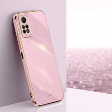 Load image into Gallery viewer, XINLI Straight Edge 6D Electroplate TPU Phone Case, For Xiaomi Redmi Note 12 Pro 4G, For Xiaomi Redmi Note 12 Turbo, For Xiaomi Civi 3 5G, For Xiaomi Poco C55 4G, For Xiaomi Redmi Note 12 5G Global
