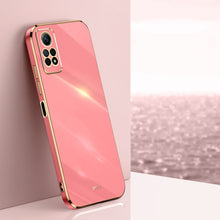 Load image into Gallery viewer, XINLI Straight Edge 6D Electroplate TPU Phone Case, For Xiaomi Redmi Note 12 Pro 4G, For Xiaomi Redmi Note 12 Turbo, For Xiaomi Civi 3 5G, For Xiaomi Poco C55 4G, For Xiaomi Redmi Note 12 5G Global