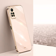 Load image into Gallery viewer, XINLI Straight Edge 6D Electroplate TPU Phone Case, For Xiaomi Redmi Note 12 Pro 4G, For Xiaomi Redmi Note 12 Turbo, For Xiaomi Civi 3 5G, For Xiaomi Poco C55 4G, For Xiaomi Redmi Note 12 5G Global